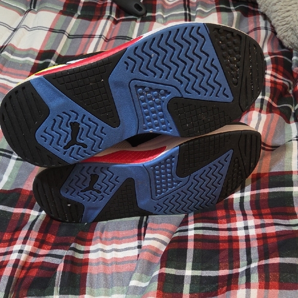 Puma Kids Sneakers - White, Black, Yellow, Red, Blue - Picture 5 of 5